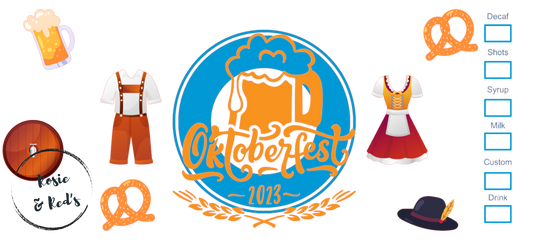 Oktoberfest 2023 Beer Can Glass UV Transfer