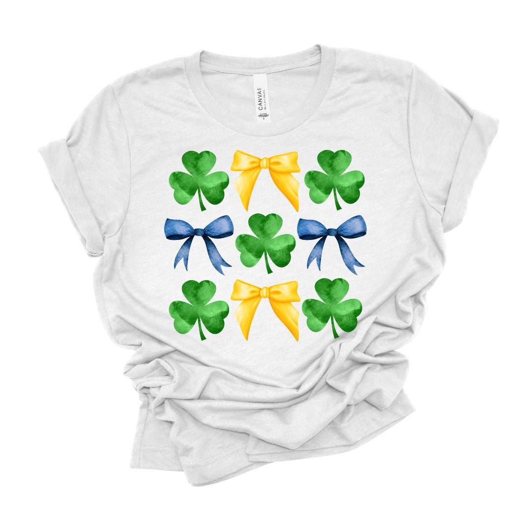 Irish Football Shirt, Coquette Notre Dame Bows, Notre Dame Football